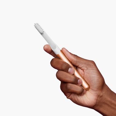 quip Metal Electric Toothbrush in Slate. View a larger version of this product image.