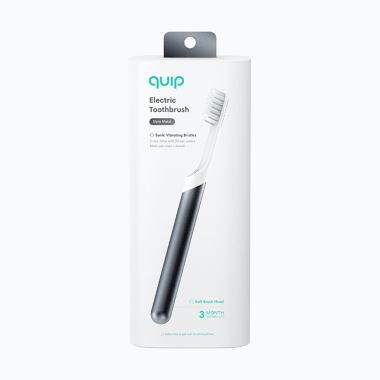 quip Metal Electric Toothbrush in Slate. View a larger version of this product image.