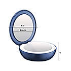 Alternate image 3 for Conair&reg; 1X/3X Rechargeable LED Lighted Compact Mirror in Blue