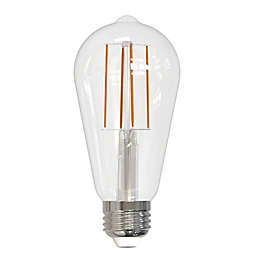 Bulbrite 2-Pack 8.5-Watt ST18 Warm White LED Light Bulbs