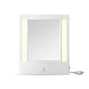 Conair&reg; Clarity 1X/5X LED Lighted Vanity Mirror in White