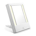 Alternate image 1 for Conair&reg; Clarity 1x/5x LED Lighted Vanity Mirror in White