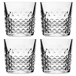 Libbey® Glass Carats Double Old Fashioned Glasses (Set of 4)