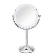 Conair&reg; Reflections 1X/10X LED Double-Sided Vanity Mirror in Chrome