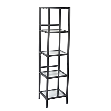 Studio 3B&trade; Mercer 5-Tier Bath Tower in Black. View a larger version of this product image.