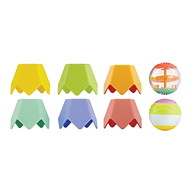 Infantino&reg; Activity Cups &amp; Balls Stacking Toy. View a larger version of this product image.