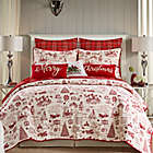 Alternate image 0 for Levtex Home Yuletide Reversible King Quilt Set in Red/White