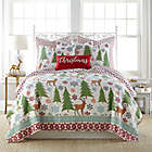 Alternate image 2 for Levtex Home Tinsel 3-Piece King Quilt Set