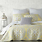 Alternate image 2 for Levtex Home Enzo European Pillow Shams in Yellow (Set of 2)