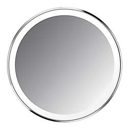 simplehuman&reg; Sensor Mirror Compact in White/Stainless Steel