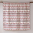 Alternate image 5 for Levtex Home Snowflake Reversible King Quilt Set in Red/White