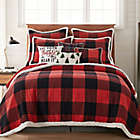 Alternate image 2 for Levtex Home Thatch Home Buffalo Peak Quilted Standard Pillow Sham in Red
