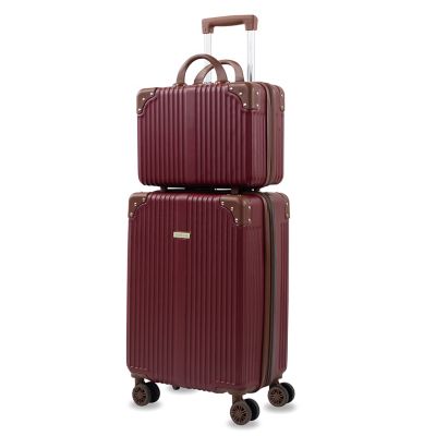 Puiche Tr&eacute;sor 2-Piece Vanity Case and Carry On Luggage Set