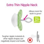 Alternate image 6 for MAM Perfect Collection 0-6M 2-Pack Unisex Pacifiers in Green/Yellow