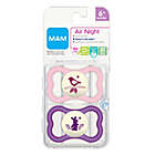 Alternate image 1 for MAM Air Night Orthodontic Ages 6+ Months Pacifier in Pink