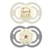 MAM Glow in the Dark Perfect Night Collection 6+M 2-Pack Pacifiers