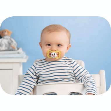 MAM Air Ages 6+ Months Pacifier in Blue (2-Pack). View a larger version of this product image.