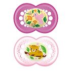 Alternate image 0 for MAM Crystal Age 6+ Months 2-Pack Pacifiers in Purple