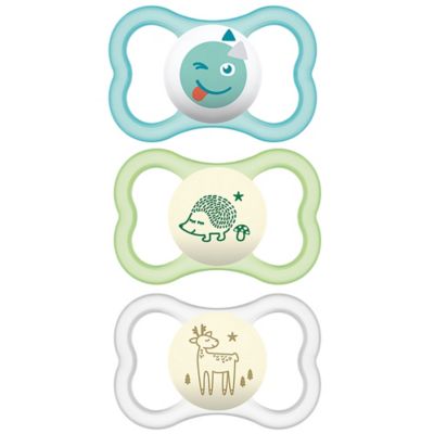 MAM Air Day/Night 6M-12M 3-Pack Pacifiers
