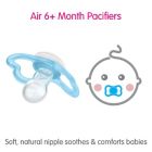 Alternate image 2 for MAM Air Day/Night 6M-12M 3-Pack Pacifiers in Green