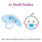 Alternate image 2 for MAM Day &amp; Night 6-12M 3-Pack Pacifiers in Blue