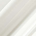 Alternate image 4 for No. 918 Mallory Sheer Voile 84-Inch Rod Pocket Window Curtain Panel in Eggshell