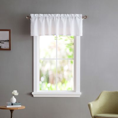 Smoothweave Tailored Window Valance, Modern Valances For Dining Room Chairs
