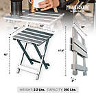 Alternate image 5 for TravelChair&reg; Company  Side Canyon Table in Silver
