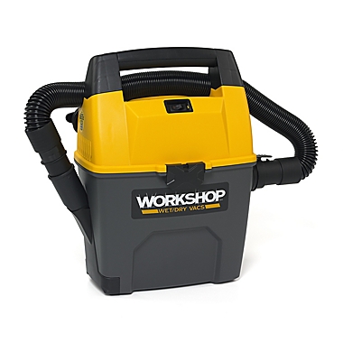 WORKSHOP&reg; 3.5 Peak HP 3-Gallon Wet/Dry Vacuum w/ Car Kit. View a larger version of this product image.