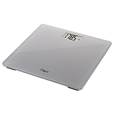 Ozeri&reg; Precision Digital Bathroom Scale in Grey. View a larger version of this product image.