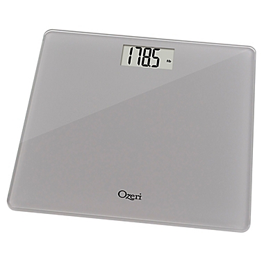 Ozeri&reg; Precision Digital Bathroom Scale in Grey. View a larger version of this product image.