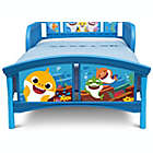 Alternate image 4 for Delta Children&reg; Baby Shark Toddler Bed in Blue