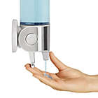Alternate image 3 for simplehuman&reg; Wall-Mount Double Soap Dispenser Pumps in Chrome