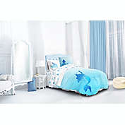 Little Mermaid Jewel 7-Piece Reversible Queen Comforter Set in Blue