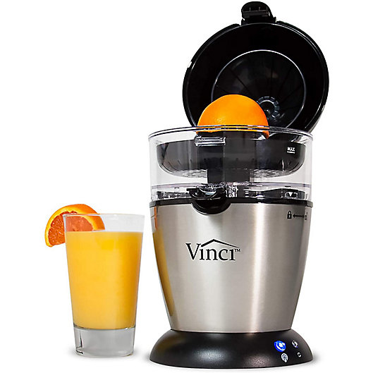Alternate image 1 for Vinci Hands Free Citrus Juicer in Black/Silver