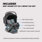 Alternate image 2 for Baby Jogger&reg; City Mini&reg; GT2 All-Terrain Travel System in Opulent Black
