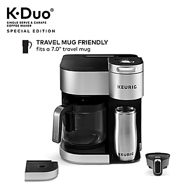 Keurig&reg; K-Duo&reg; Special Edition Single Serve K-Cup Pod &amp; Carafe Coffee Maker. View a larger version of this product image.