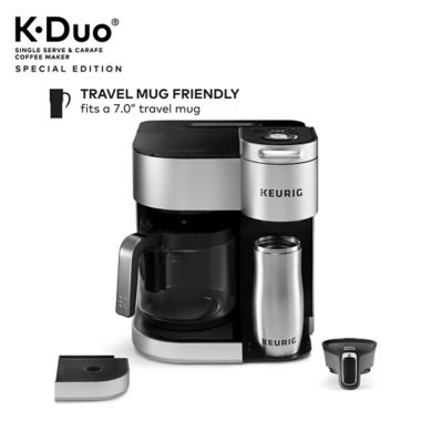 Keurig&reg; K-Duo&reg; Special Edition Single Serve K-Cup Pod &amp; Carafe Coffee Maker. View a larger version of this product image.