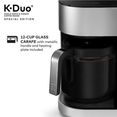 Keurig&reg; K-Duo&reg; Special Edition Single Serve K-Cup Pod &amp; Carafe Coffee Maker. View a larger version of this product image.