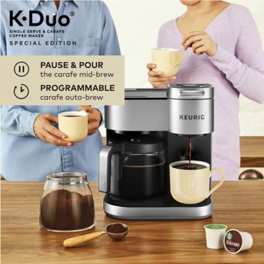 Keurig&reg; K-Duo&reg; Special Edition Single Serve K-Cup Pod &amp; Carafe Coffee Maker. View a larger version of this product image.