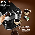 Alternate image 9 for Keurig&reg; K-Duo&reg; Special Edition Single Serve K-Cup Pod &amp; Carafe Coffee Maker