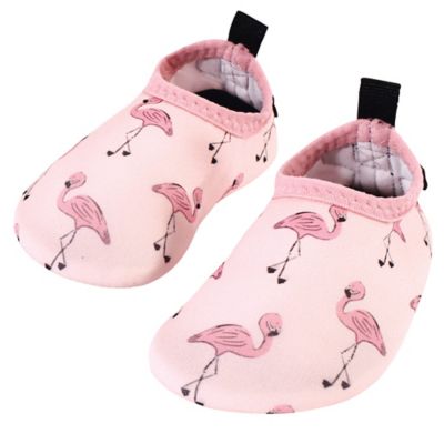 Hudson Baby&reg; Size 8T Flamingo Water Shoes in Pink
