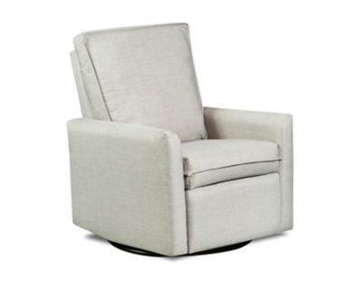 The 1st Chair&trade; Zoey Gliding Recliner in Grey