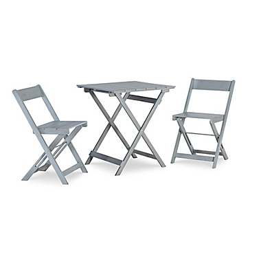 Portland 3-Piece Folding Bistro Set. View a larger version of this product image.