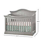 Alternate image 5 for Sorelle Providence 4-in-1 Convertible Crib in Stone Grey