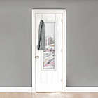 Alternate image 1 for Simply Essential&trade; 50-Inch x 14.5-Inch Rectangular Over-the-Door Mirror in White
