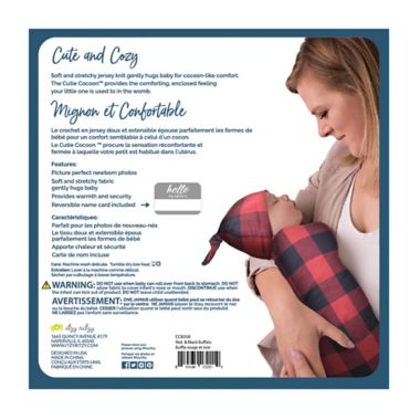 Itzy Ritzy&reg; Cutie Cocoon&trade; Size 0-3M 2-Piece Checkered Cocoon and Hat Set. View a larger version of this product image.