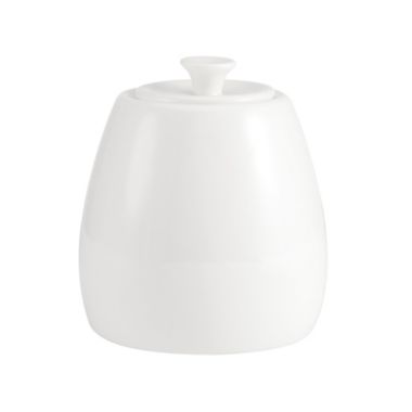 Our Table&reg; Sawyer Covered Sugar Bowl in White. View a larger version of this product image.