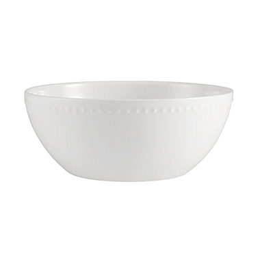 Our Table&trade; Sawyer Beaded 16-Piece Dinnerware Set in White. View a larger version of this product image.