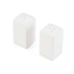 Our Table™ Sawyer Square Salt & Pepper Shaker Set in White